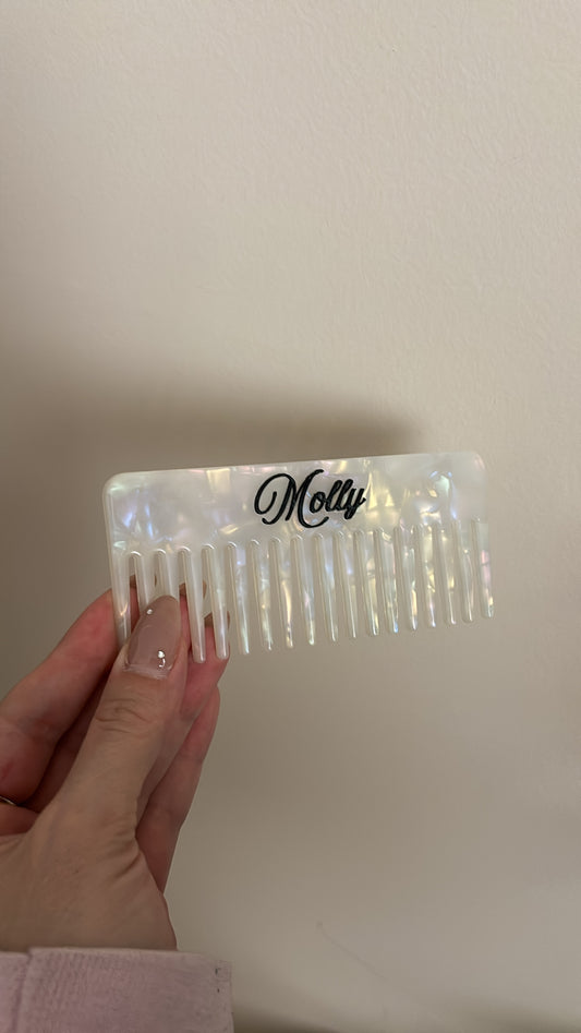 Custom Name Comb