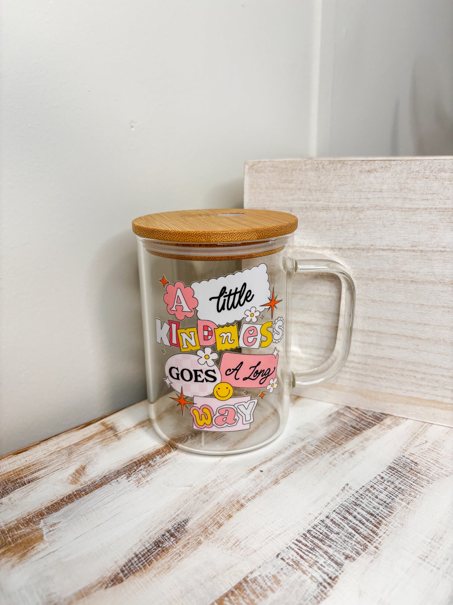 A Little Kindness Glass Mug