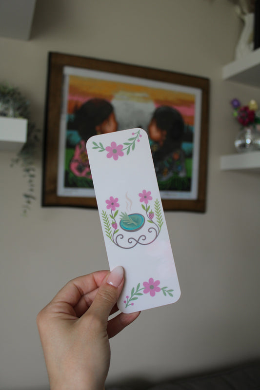 Mi’kmaq Curved Line & Smudge Bookmark