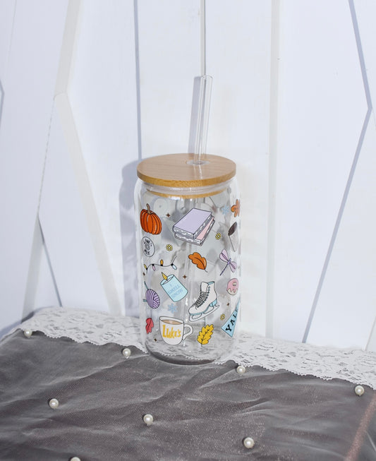 Gilmore Girls Can Glass Cup