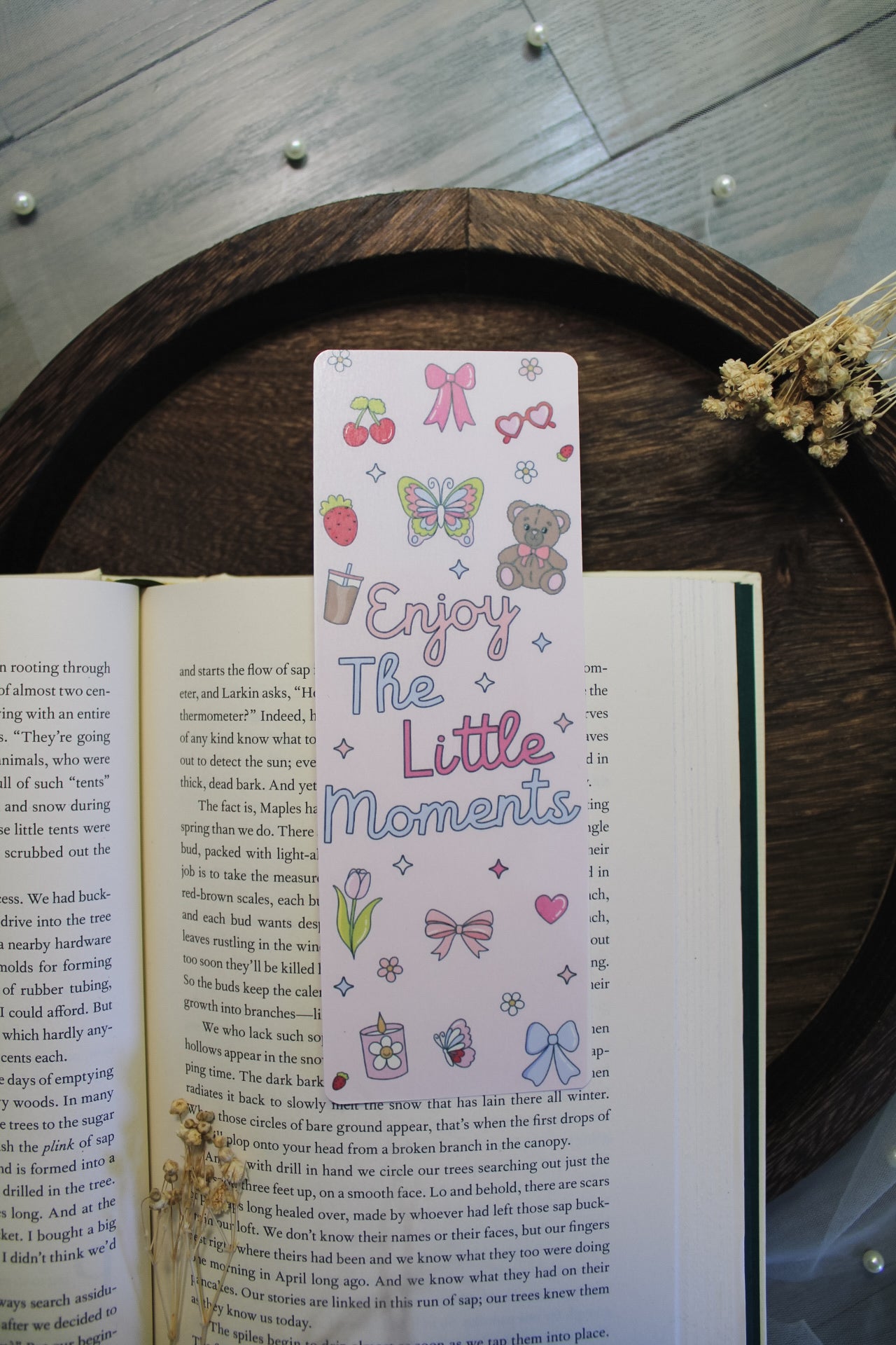 Enjoy The Little Moments Bookmark